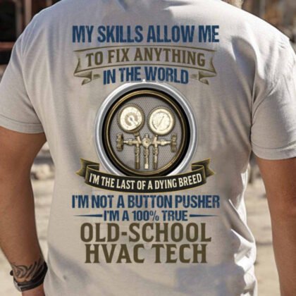 Old School HVAC Tech Apparel - Dying Breed HVAC