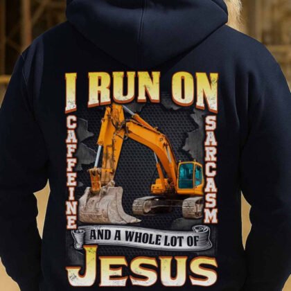 I Run On Jesus Operator Apparel - Faith Quote