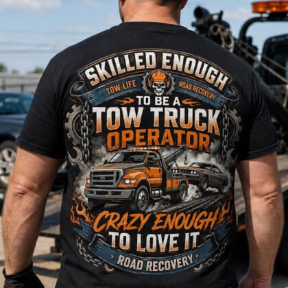 Skilled Enough Tow Truck Operator
